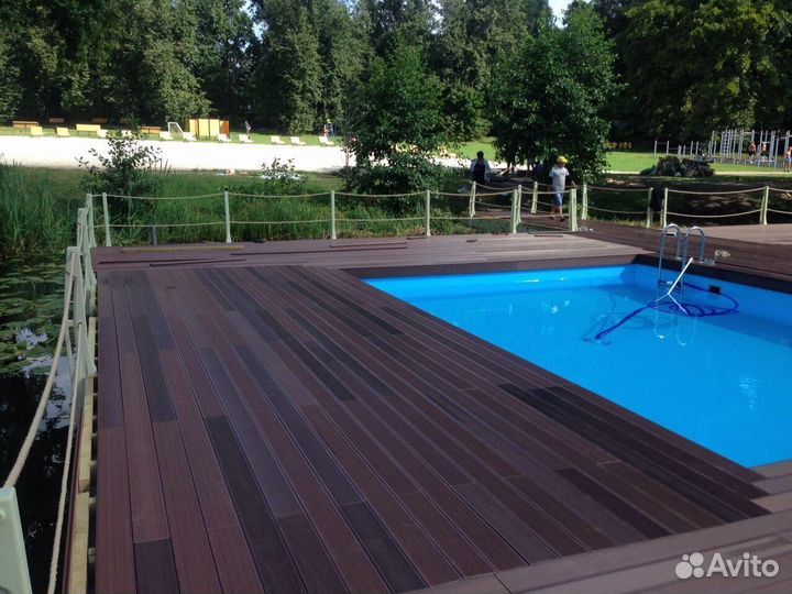 Бассейн 3х7х1,5м для дачи