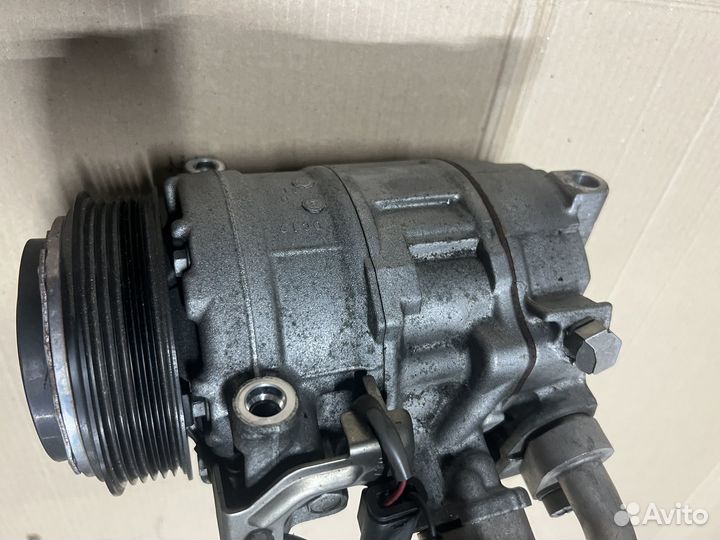 Компрессор кондиционера на Мерседес w213