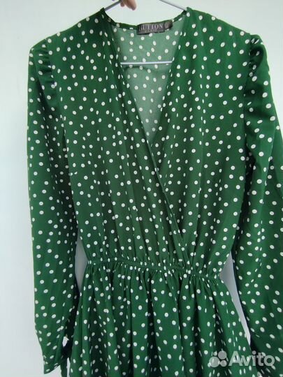 Платье в горох