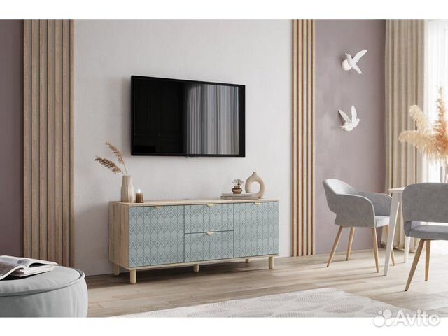 Тв-тумба Теджонс Leaf Mentol