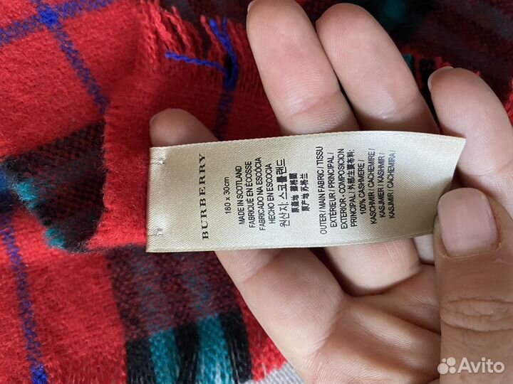 Шарф Burberry оригинал новый