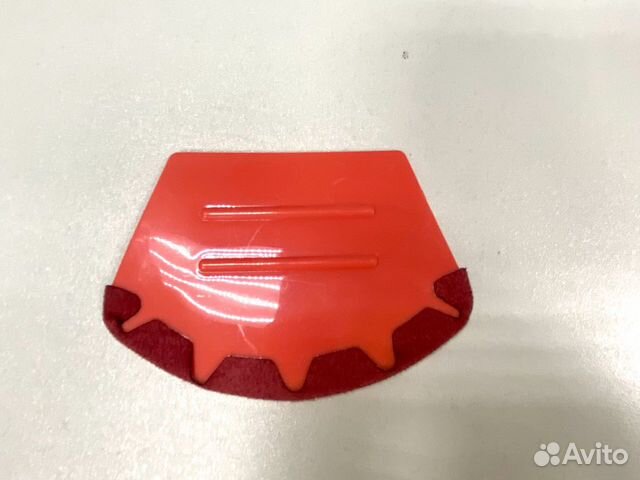 Ракель закругленный с алькантарой