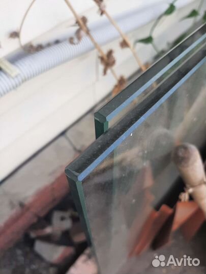 Стекло, большое, новое