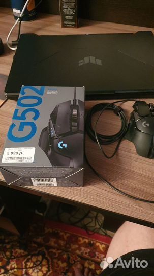 Игровая мышка logitech G502hero