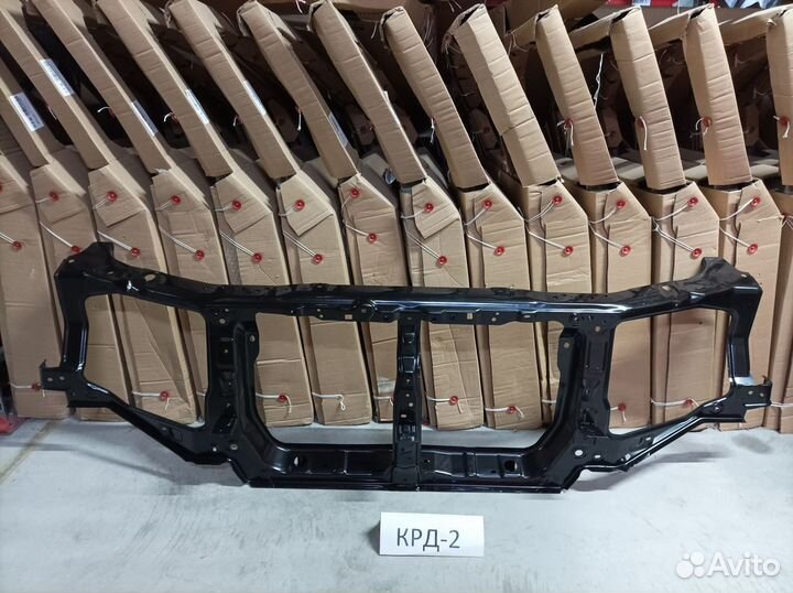 Панель передняя суппорт радиатора Pajero 3