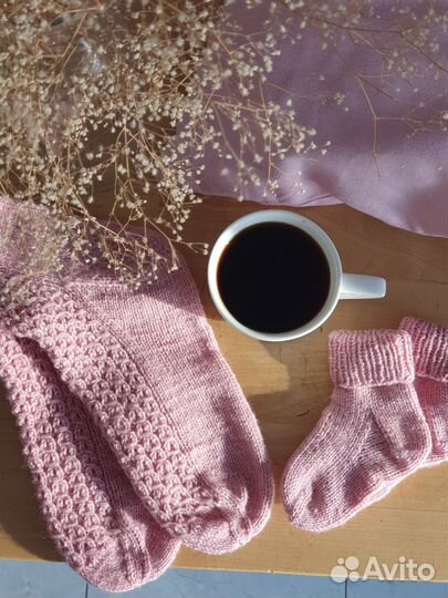 Шерстяные носочки. Женские, для малышей