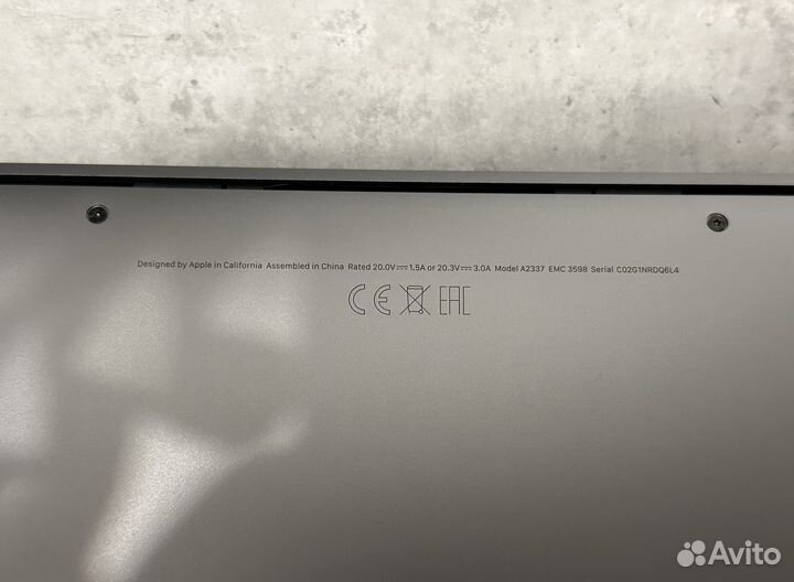 Apple MacBook air 13 2020 m1 8gb 256