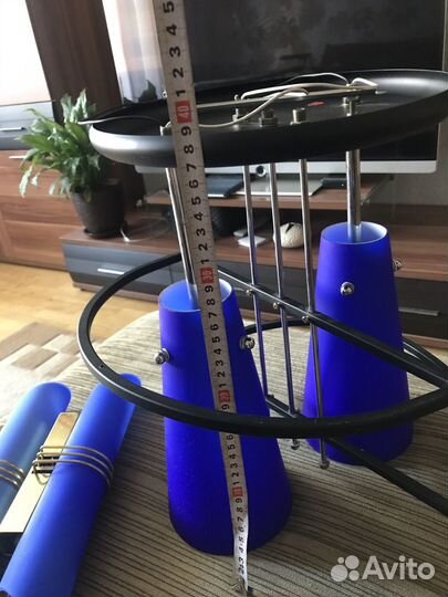 Комплект люстра потолочная и 2 бра