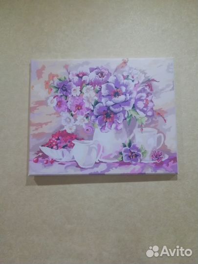 Картина акрилом на холсте