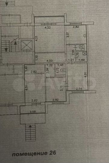 Продам офисное помещение, 91.7 м²