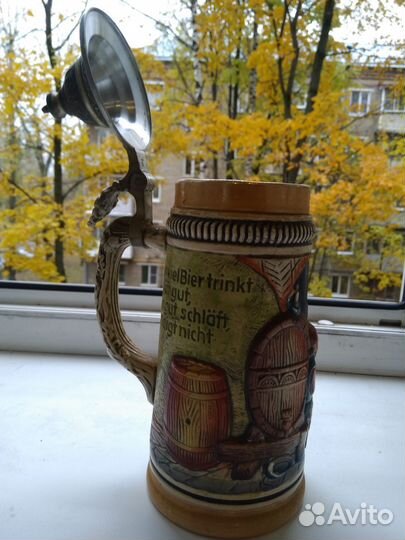 Пивная кружка керамика Германия