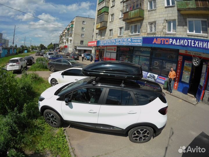 Багажник бокс на крышу Renault Kaptur (2016)