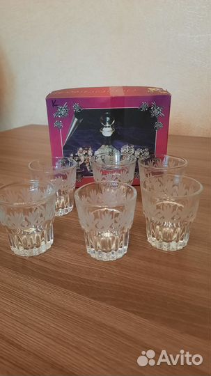 Хрустальные стопки
