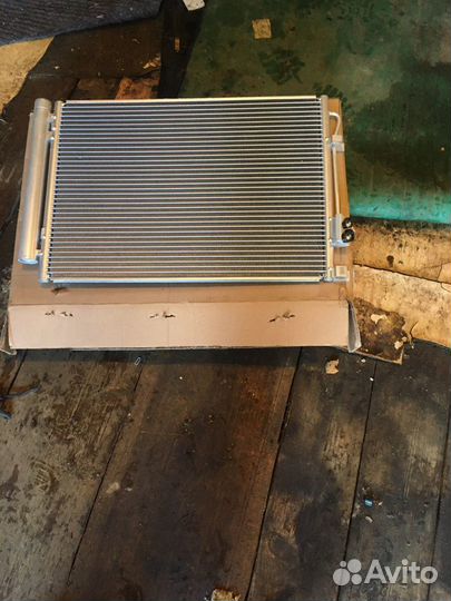 Радиатор кондиционера solaris 2
