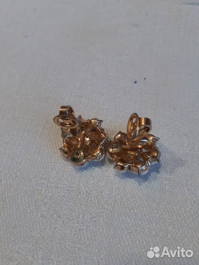 Клипы Trifari винтаж