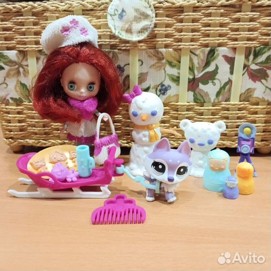Littlest pet shop набор
