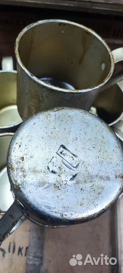 Кружка алюминиевая СССР 40х годов