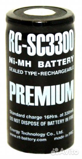 Aккумулятор ET RC-SC3300