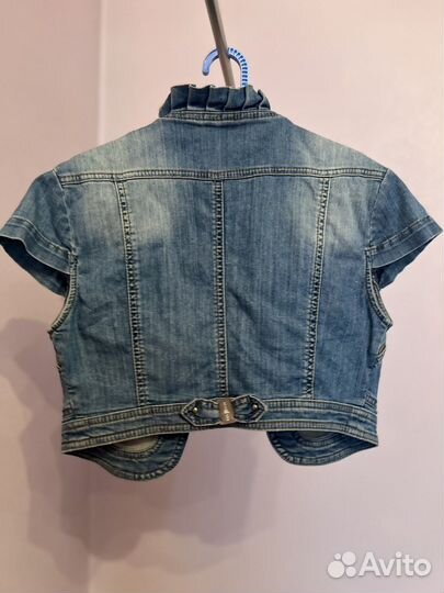 Балеро джинсовое