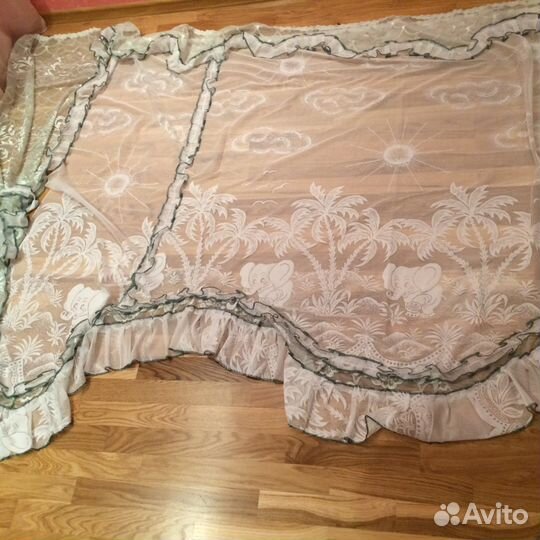 Тюль 3м кухня-гостиная