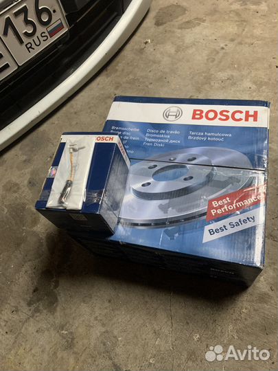 Комплект задних тормозов Mercedes C E CLK CLC