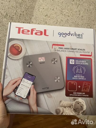 Весы напольные tefal