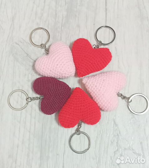 Брелок сердечко