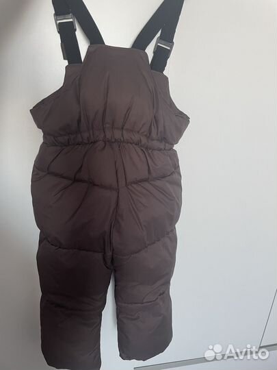 Зимний костюм для девочки 74 80