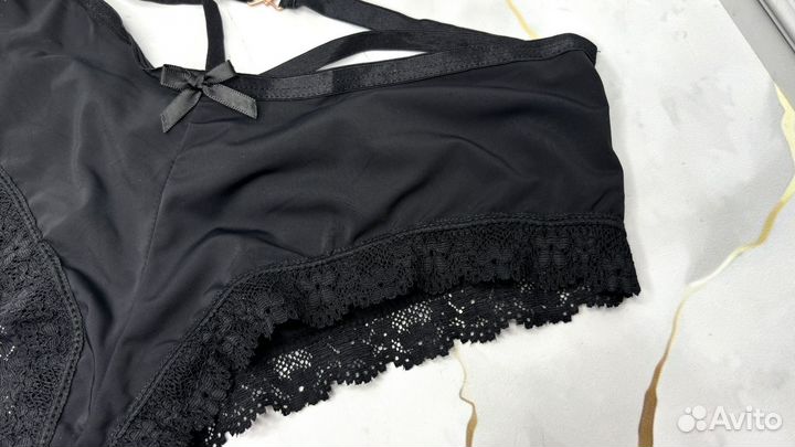 Трусы victorias secret черные