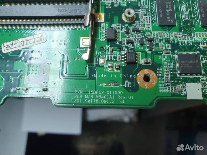 Материнская плата для ноутбука DNS MB40IA1 Rev:01