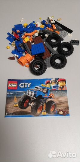 Конструктор Lego City Monster Truck 60180
