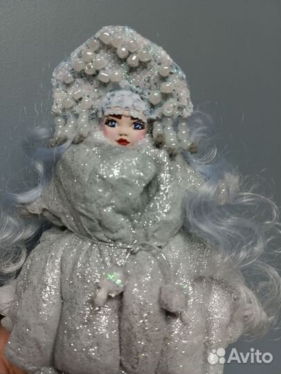 Ватная снегурочка, снежная королева