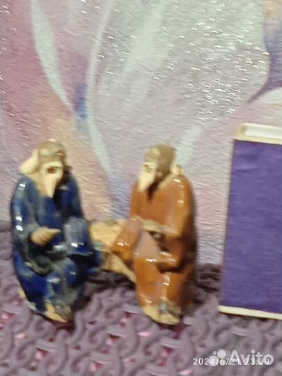 Статуэтки миниатюры мудрецов Китай