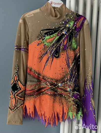 Купальник для художественной гимнастики «Жар-птица