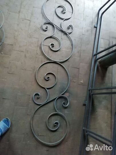 Кованые элементы для забора, ворот, мебели