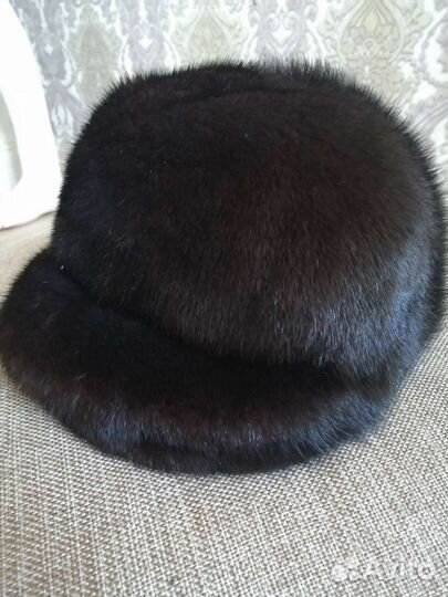 Шапка норковая женская