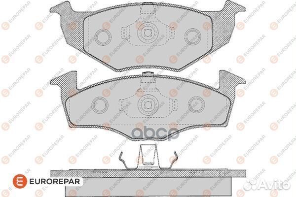 Колодки тормозные VAG golf III/polo/vento 9101