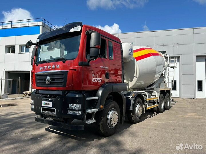 Автобетоносмеситель SITRAK C7H 8×4, 2023