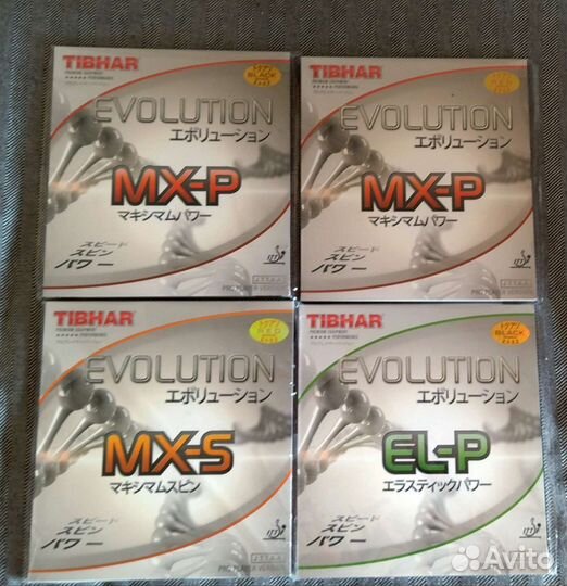 Накладки Tibhar evolution MX-P/ MX-S / EL-P