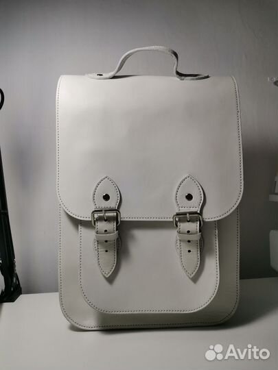 Рюкзак натуральный кожаный ручной работы