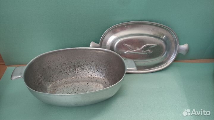 Посуда СССР, эмалированная и алюминиевая