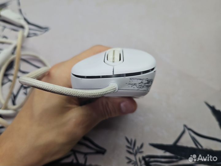 Игровая мышь zet gaming edge белая