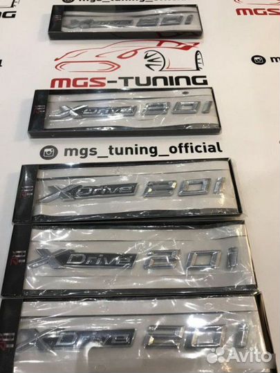 Шильдик BMW Xdrive 2.0i