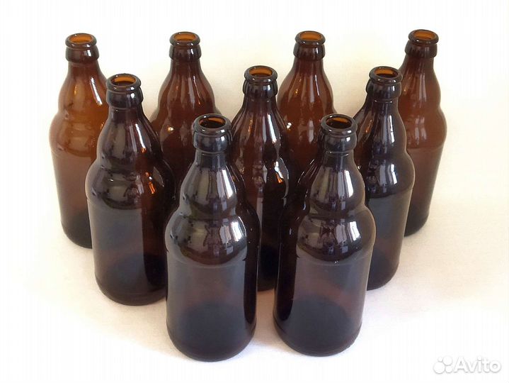 Бутылка стеклянная