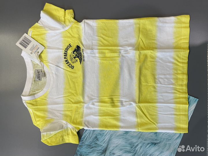 Новая футболка на мальчика 134/140