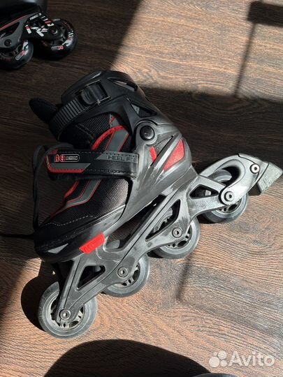 Ролики детские раздвижные размер 31-36