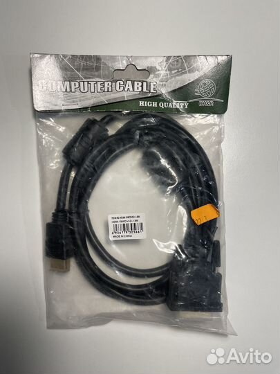 Кабель DH&R hdmi DVI