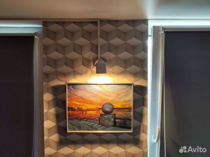 Пейзаж картина Санкт-Петербург Петропавловская