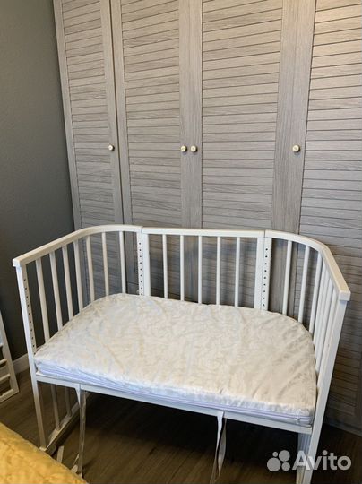 Детская кроватка приставная
