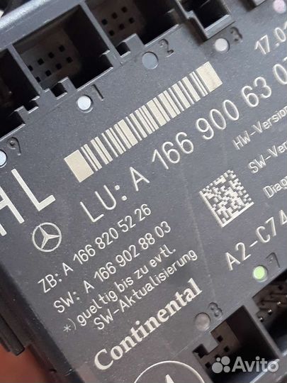 2016г Мерседес Блок управления двери Mercedes GL